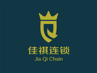 佳祺連鎖（JQ）logo設(shè)計