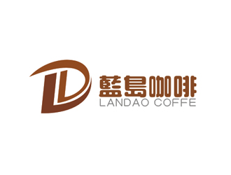 祝小林的藍島咖啡logo設(shè)計