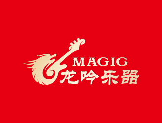 周金進(jìn)的龍吟樂(lè)器 英文商標(biāo)設(shè)計(jì)logo設(shè)計(jì)
