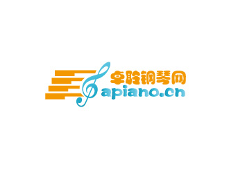 馮浩的卓聆鋼琴網（apiano.cn）logo設計