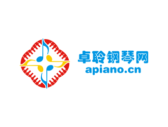 譚家強的卓聆鋼琴網（apiano.cn）logo設計