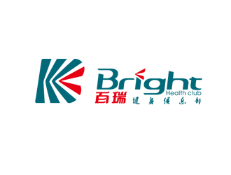 周國(guó)強(qiáng)的百瑞 Bright 健身俱樂(lè)部logo設(shè)計(jì)