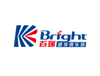 周國(guó)強(qiáng)的百瑞 Bright 健身俱樂(lè)部logo設(shè)計(jì)