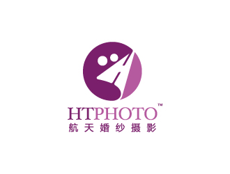 楊勇的航天婚紗攝影機構(gòu)/HTphotologo設(shè)計
