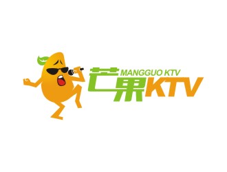 芒果KTVlogo設(shè)計