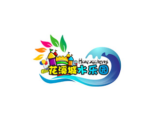 郭慶忠的花溪島水世界logo設(shè)計(jì)