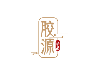 陳兆松的膠源珍品甜品品牌logologo設計