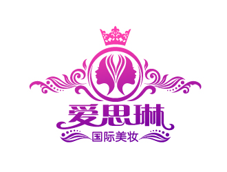 愛思琳國際美妝logo設(shè)計(jì)