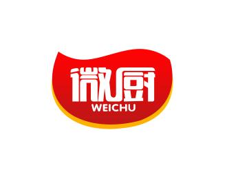 陜西微廚餐飲管理有限公司logo設(shè)計