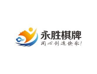 林穎穎的游戲logo設(shè)計-永勝棋牌logo設(shè)計