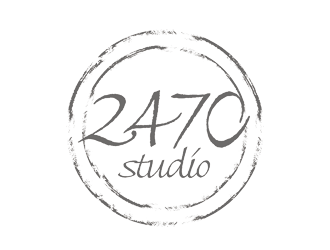 譚家強的2470婚紗攝影英文標識logologo設計