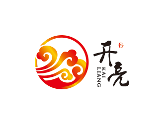 張祥琴的開亮logo設(shè)計