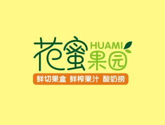 花蜜果園生鮮LOGO設(shè)計logo設(shè)計