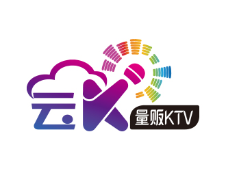 云K量販KTVlogo設(shè)計