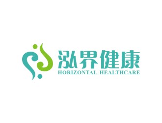 曾翼的泓界健康logo設(shè)計