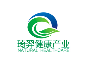 盛銘的陜西琦羿健康產(chǎn)業(yè)有限公司/Shaanxi Natural Healthcare Group Co.,logo設(shè)計