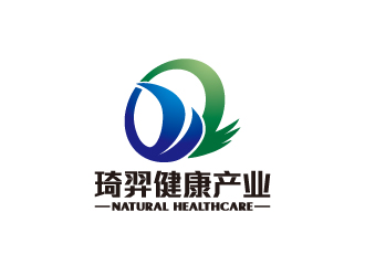 陳智江的陜西琦羿健康產(chǎn)業(yè)有限公司/Shaanxi Natural Healthcare Group Co.,logo設(shè)計