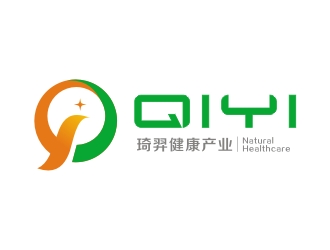 楊占斌的陜西琦羿健康產(chǎn)業(yè)有限公司/Shaanxi Natural Healthcare Group Co.,logo設(shè)計