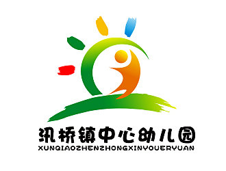 園標(biāo)/臨海市汛橋鎮(zhèn)中心幼兒園logo設(shè)計(jì)