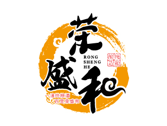 連杰的榮盛和logo設(shè)計