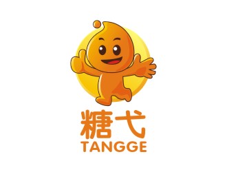 曾翼的糖弋液態(tài)糖漿卡通人物logo設計