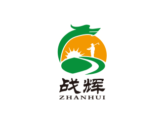 孫金澤的戰(zhàn)輝農(nóng)產(chǎn)品商標設(shè)計logo設(shè)計