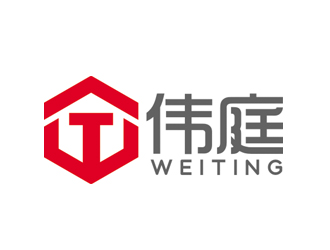 趙鵬的偉庭室內(nèi)裝飾裝修logo設(shè)計