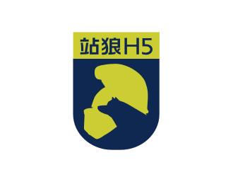 姜彥海的站狼H5logo設(shè)計