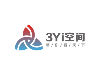 鄭錦尚的3 Yi 空間logo設計