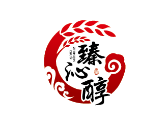 王濤的臻沁醇白酒商標(biāo)設(shè)計(jì)logo設(shè)計(jì)