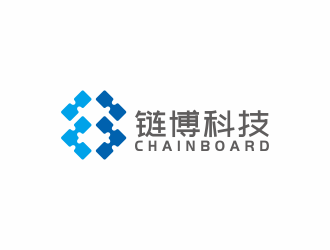 何嘉健的鏈博科技公司logologo設(shè)計