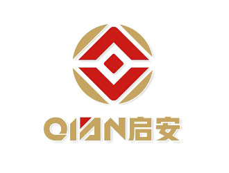 李杰的啟安logo設計