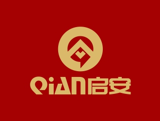 陳國偉的啟安logo設計