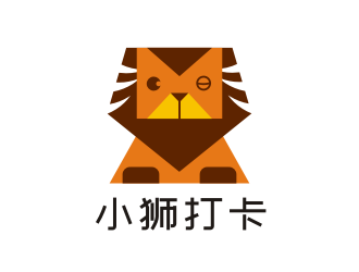 姜彥海的小獅打卡logo設(shè)計(jì)