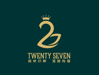 周戰(zhàn)軍的Twenty Seven首飾定制logo設(shè)計