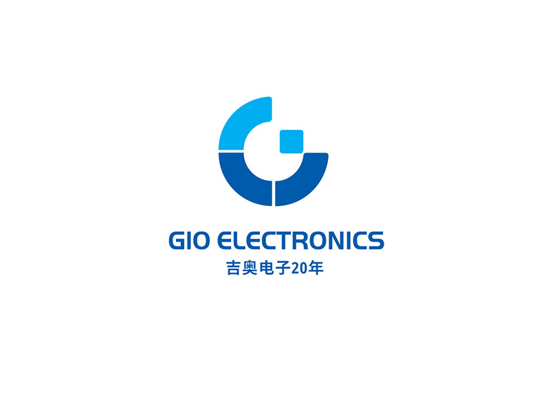GIO ELECTRONICS （合肥吉奧電子科技有限公司）logo設(shè)計