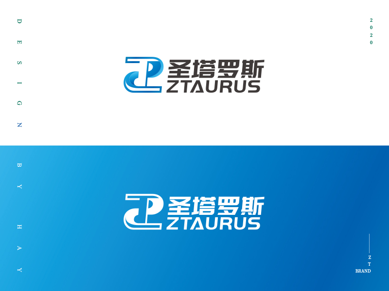 圣塔羅斯文化傳媒有限公司 ZTAURUSlogo設(shè)計