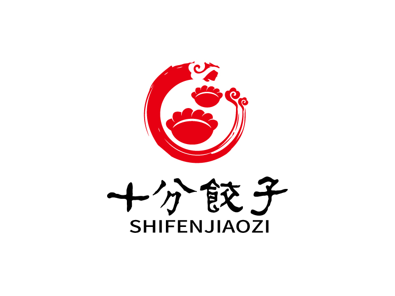 張俊的十分餃子logo設(shè)計