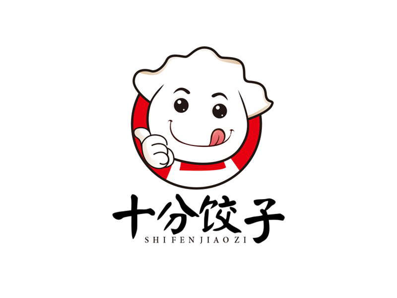 楊忠的十分餃子logo設(shè)計(jì)