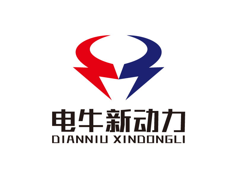 葉美寶的電牛新動力logo設計