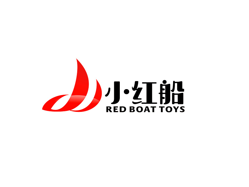 李杰的小紅船 RED BOAT TOYSlogo設(shè)計