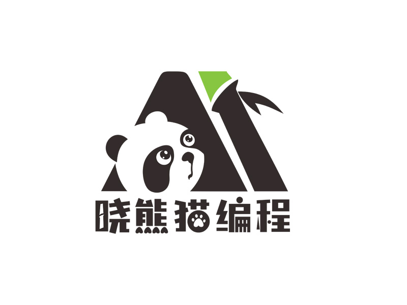 AI熊貓編程logo設(shè)計(jì)