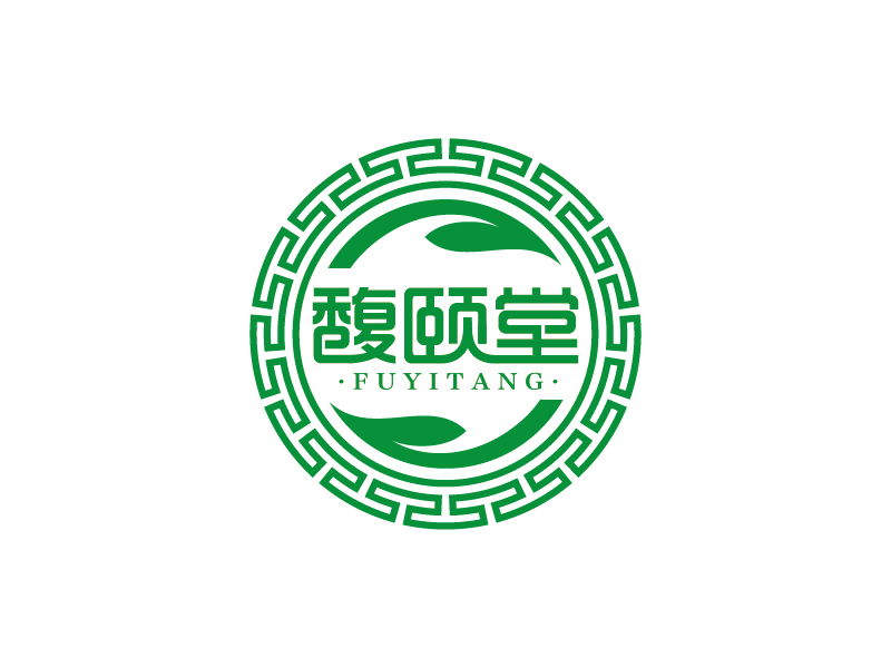 王濤的馥頤堂茶葉logo設(shè)計(jì)