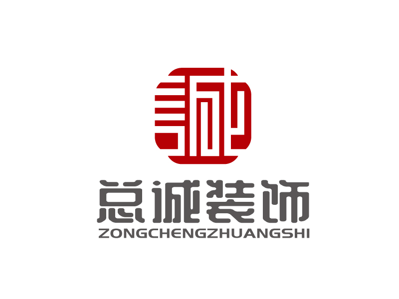 張俊的上?？傉\裝飾材料有限公司logologo設(shè)計