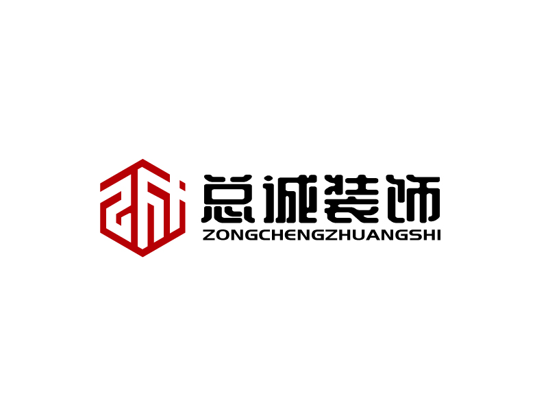 張俊的上?？傉\裝飾材料有限公司logologo設(shè)計(jì)