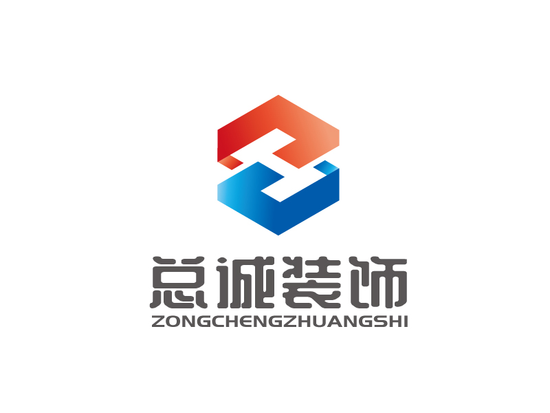 張俊的上?？傉\裝飾材料有限公司logologo設(shè)計