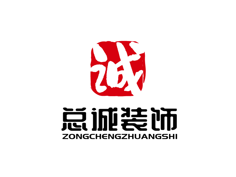 張俊的上?？傉\裝飾材料有限公司logologo設(shè)計