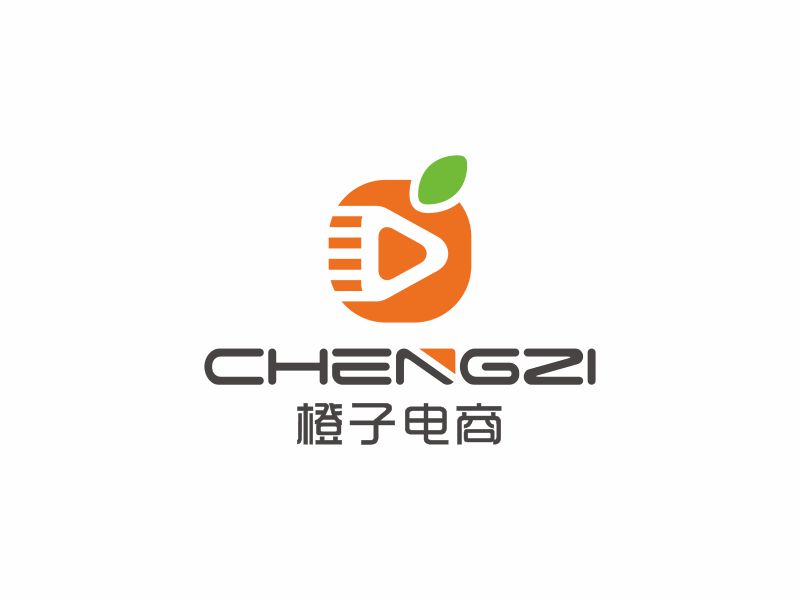 何嘉健的橙子電商logo設(shè)計