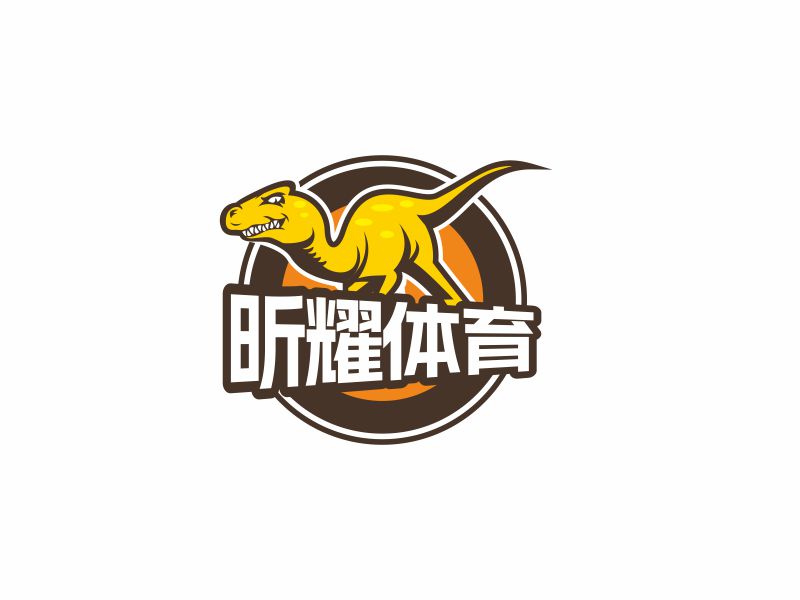 何嘉健的昕耀體育，副標(biāo)題：SPARKLE SPORTSlogo設(shè)計(jì)