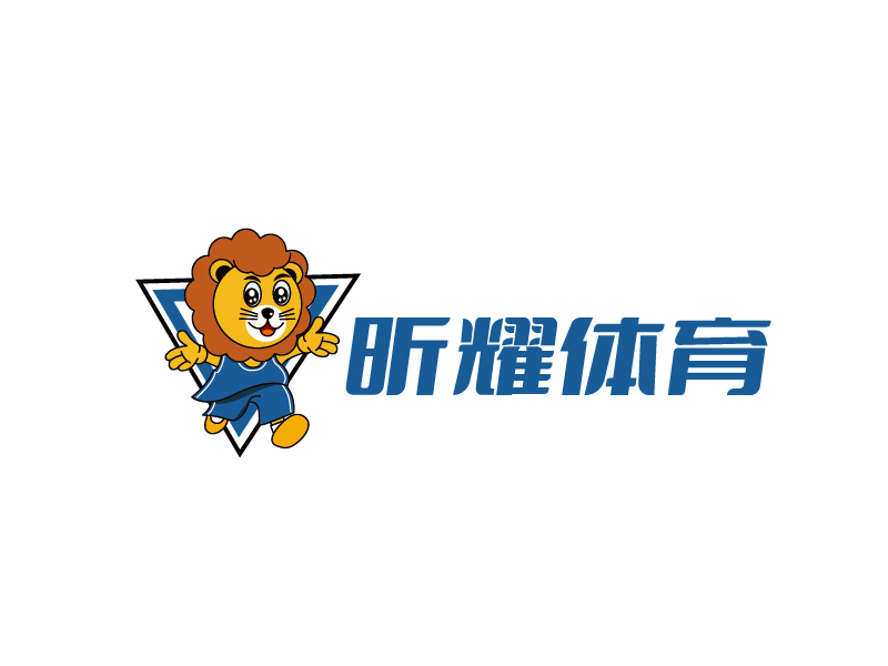 張俊的昕耀體育，副標題：SPARKLE SPORTSlogo設計